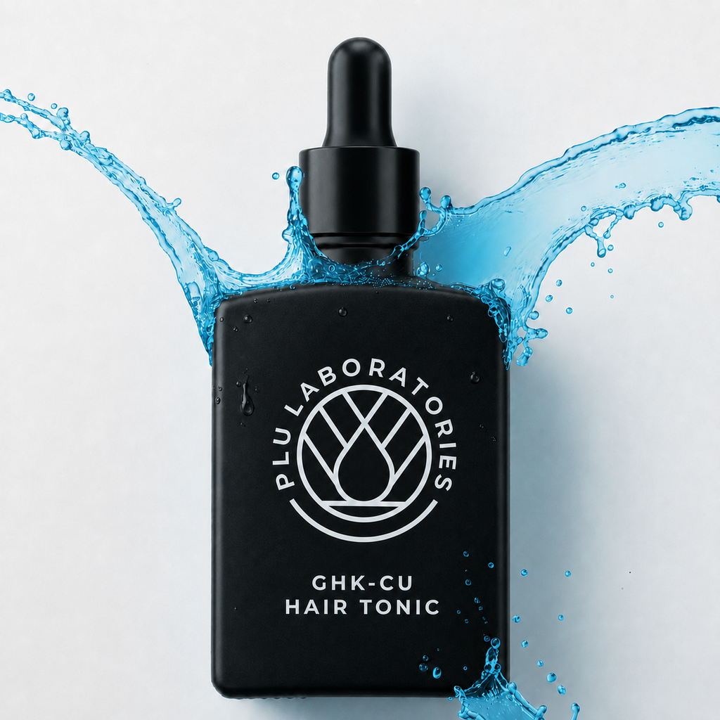 GHK-Cu | Copper Peptide Hair Tonic for Fuller-Looking Hair