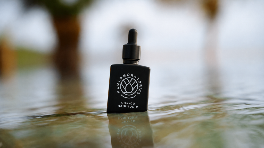 GHK-Cu | Copper Peptide Hair Tonic for Fuller-Looking Hair
